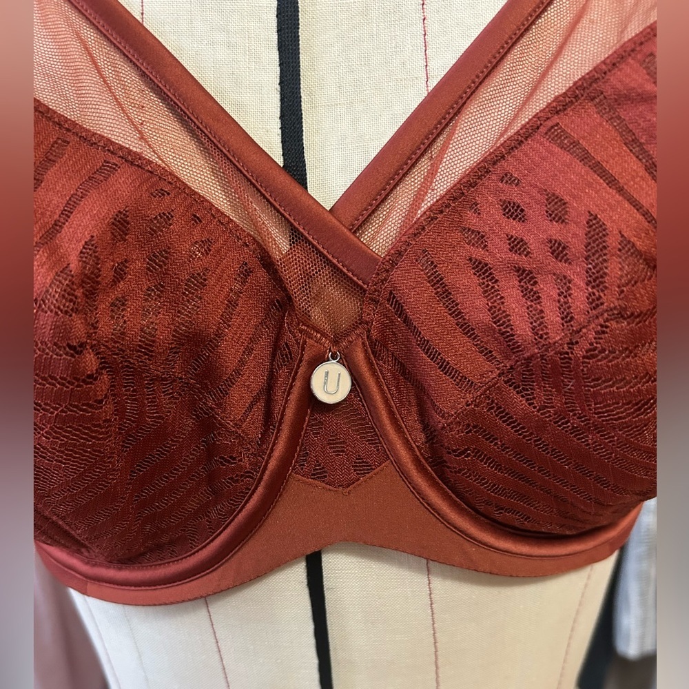 Understance Phoebe FlexWire Unpadded Full Coverage Bra, size 38DDD - Picture 4 of 10